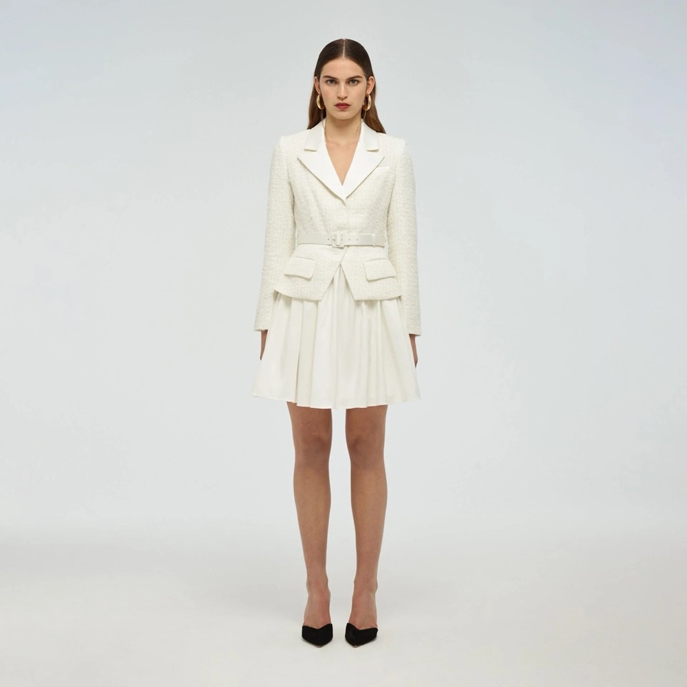 NWT Self-Portrait Blazer Midi Dress